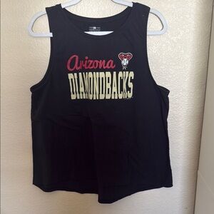 Arizona Diamondbacks Black Tank Top